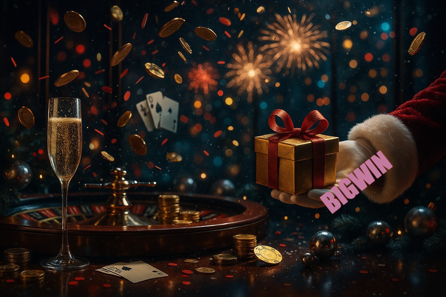 Promoções de Ano Novo no BIGWIN
